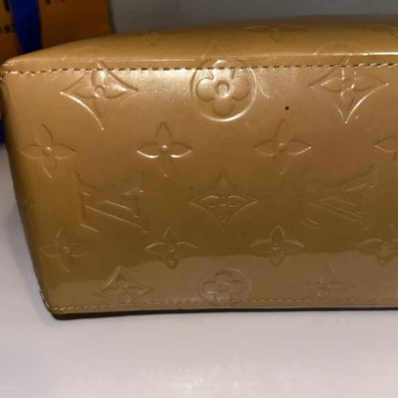 Louis Vuitton 2005 Beige Vernis Reade PM Small Purse MI0085 Top Handle LV - Picture 4 of 16